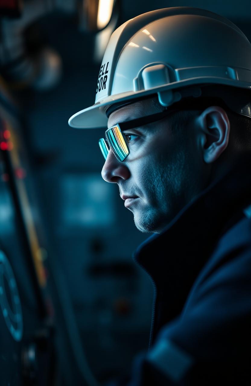 Engenheiro LECSOR em operação